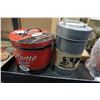 Image 2 : 2 MOMS HOME MADE CANNISTER SETS AND COW CANNISTERS