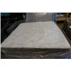 Image 1 : KINGSIZE SEALY ROMANCE JAVA EURO TOP MATTRESS, 90 DAY RETURN, VISIBLE STAINS