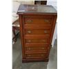 Image 2 : 4FT GLASS TOP 5 DRAWER DRESSER