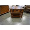 Image 2 : ONE PIECE SUITCASE END TABLE W/ DRAWER