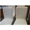 Image 2 : SET OF 4 UPHOLSTERED IKEA HENRIKSDAL CHAIRS