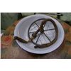 Image 2 : VINTAGE BEDPAN AND ANTIQUE HANGING DISPLAY