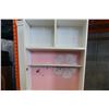 Image 2 : 2 WHITE BEDROOM SHELVES 6-1/2 FT TALL
