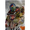 Image 2 : LARGE LOT OF IRON/SEW ON PATCHES - SOME MILITARY RETAIL $300