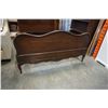 Image 2 : BROWN DOUBLE BED FRAME