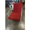 Image 1 : RED ACCENT CHAIR