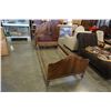 Image 1 : BROWN SINGLE BED FRAME