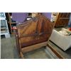 Image 3 : BROWN SINGLE BED FRAME