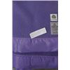 Image 2 : HARMONY HOUSE SIMPSON SEARS PURE VIRGIN WOOL PURPLE BLANKET