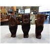 Image 2 : LOG OF 2 SEE NO EVIL, SPEAK NO EVIL, AND HEAR NO EVIL MONKEYS