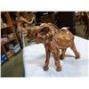 Image 2 : COPPER OVERLAYED ELEPHANT STATUE W/ CHIPPED EAR