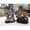 Image 2 : LOT OF EAGLE AND WOLF DECOR