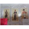 Image 2 : 10 DIFFERENT PLAYERS CIGARETTES CARDS 1938 MILITARY UNIFORMS