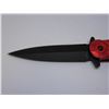 Image 6 : Red Snake Eye Tactical Spring Assist Knife 4.5 Inches Closed