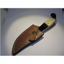 Wild Turkey Handmade Collection Damascus Steel Fix Blade Knife