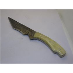 Wild Turkey Handmade Collection Damascus Fix Blade Knife