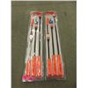 Image 1 : 3 New 4 Piece Pry Bar Sets
