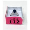 Image 2 : 3.15 CT Sapphire & Diamond  Solitaire Ring