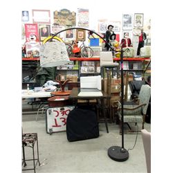 6 Foot Tall Arched Metal Floor Lamp