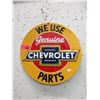 Image 1 : 14" Chevrolet Embossed Metal Sign