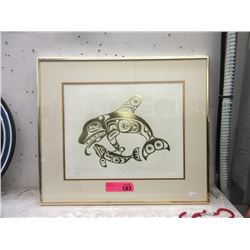 Rare 1990 Don Yeomans Ltd. Edition Haida Print