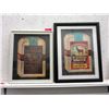 Image 1 : Framed Orphan Boy and Durham Tabaco Ads