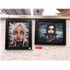 Image 1 : Pair of Angelina Wrona Wall Art - 11" x 13"