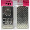Image 1 : 10 Oz Morgan Head .999 Silver Bar