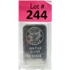Image 1 : 1 Oz Sunshine Minting .999 Silver Bar