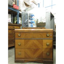 Vintage 3-Drawer Waterfall Dresser