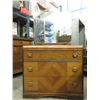 Image 1 : Vintage 3-Drawer Waterfall Dresser