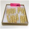 Image 1 : 18 Vials of Decorative Gold Leaf