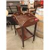 Image 1 : Rolling Tea Trolley with Removable Tray Top