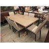 Image 1 : New Full Size Dining Table with 6 Chairs