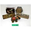 Image 1 : 4 Handcrafted Keepsake Boxes &  Elephant Toy