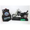 Image 1 : Motion Train Clock and Motorcycle Clock