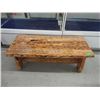 Image 1 : Hand Crafted  Solid Pine Coffee Table/ Bench