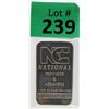 Image 1 : Rare 1 Oz National Refiners .999 Silver Bar