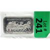 Image 1 : 1 Oz Stagecoach .999 Silver Art Bar