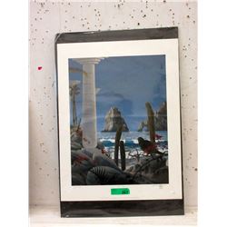 Signed Chris MacClure AP Print "El Arco"