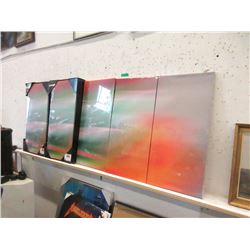 3 New 3 Piece Canvas Wall Art Sets