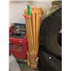 Image 1 : 45 New Wood 48" Screw in Poles
