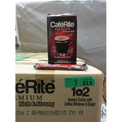 5 Cases of CaféRite 1 + 2 Instant Coffee Packets