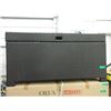 Image 1 : New Cieux Dark Gray Woven Resin Storage Trunk