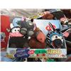 Image 1 : 6 New Barnyard Buddies 4 Piece Stuffed Toy Sets