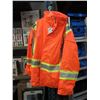 Image 1 : New Water Repellant Safety Jacket  - Size 3XL