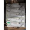 Image 1 : 5 New 16" Madison Wall Shelves - White