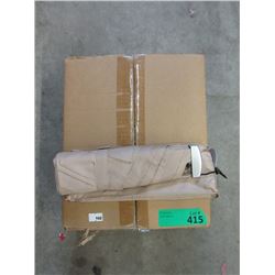 12 New Slim Beige Compact Umbrellas