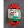 Image 1 : New 80 Foot Outdoor Grounded Extension Cord