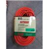 Image 1 : New 80 Foot Outdoor Grounded Extension Cord